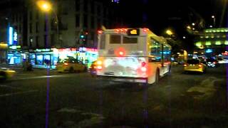 MaBSTOA Orion VII Hybrid Electric 6714 on the M11 At Night
