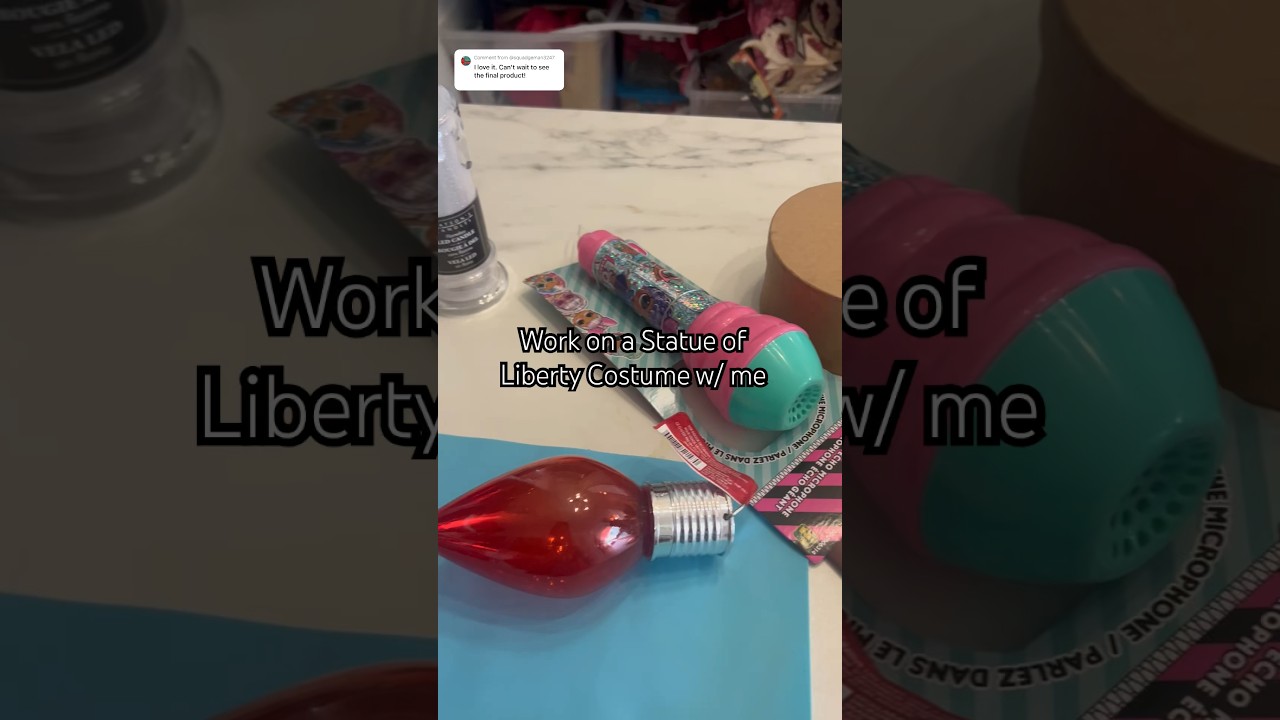 But Fashion 🗽🫶 #cosplay #costume #cosplayer #statueofliberty #newyork #halloween