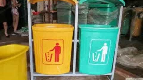 MUA BÁN THÙNG RÁC NHỰA TREO ĐÔI CÔNG CỘNG TẠI TPHCM