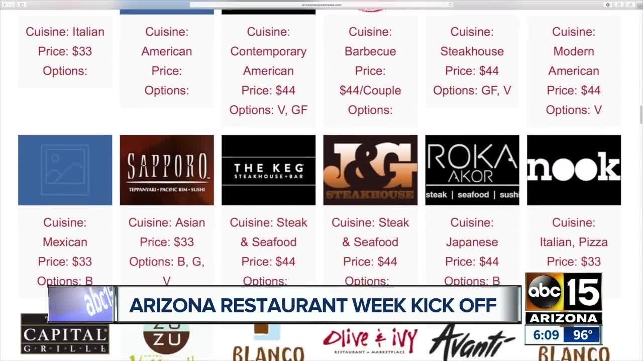 Arizona Restaurant Week Here's what it is all about YouTube