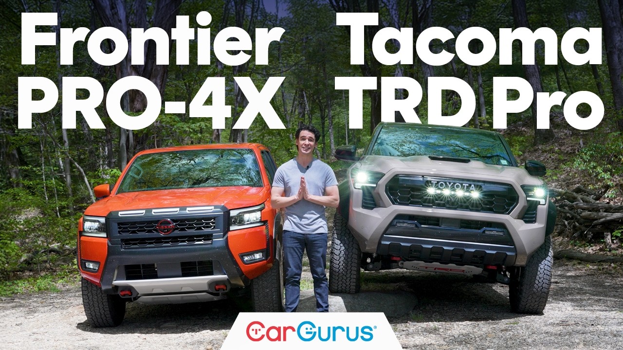 PRO-4X vs. TRD Pro! | 2025 Nissan Frontier vs 2025 Toyota Tacoma