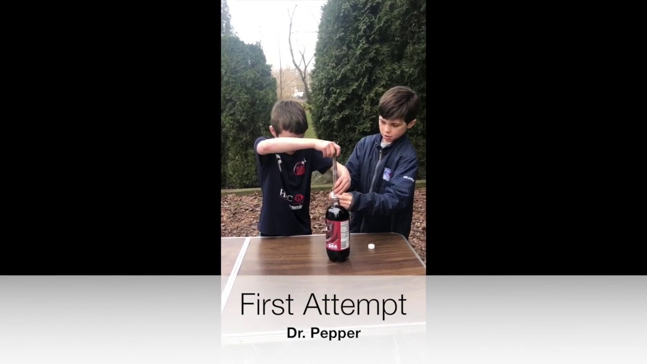 Tyler Science Experiments Tyler and Will Science Project - YouTube