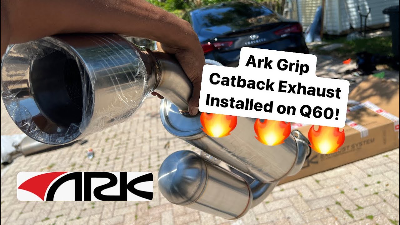 Q60 Vr30 Gets Ark Grip Catback Exhaust Installed! YouTube