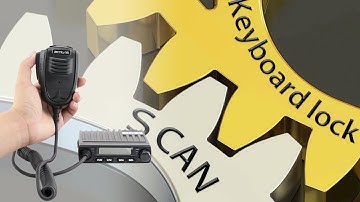 Retevis RT98 mini mobile radio Scan setting