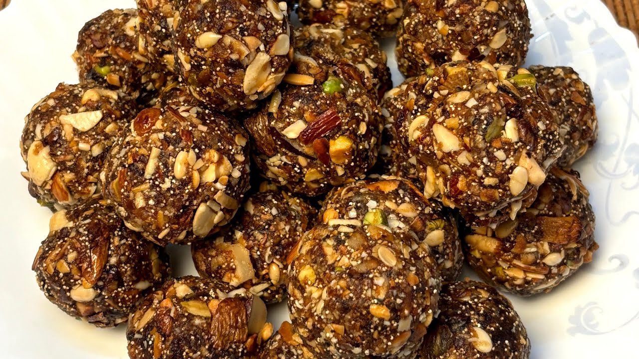 Dry Fruit Ladoo | Nourishing Energy Booster | सेहत के लिए फायदेमंद और स्वादिष्ट ड्राई फ्रूट लड्डू