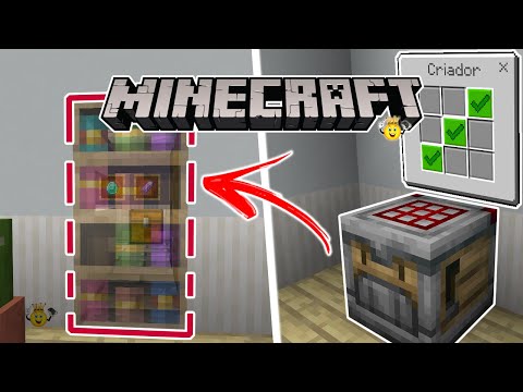 ⭐Como fazer Passagem🚪Secreta Bloco Criador🔑Minecraft❕ Com Senha🔒