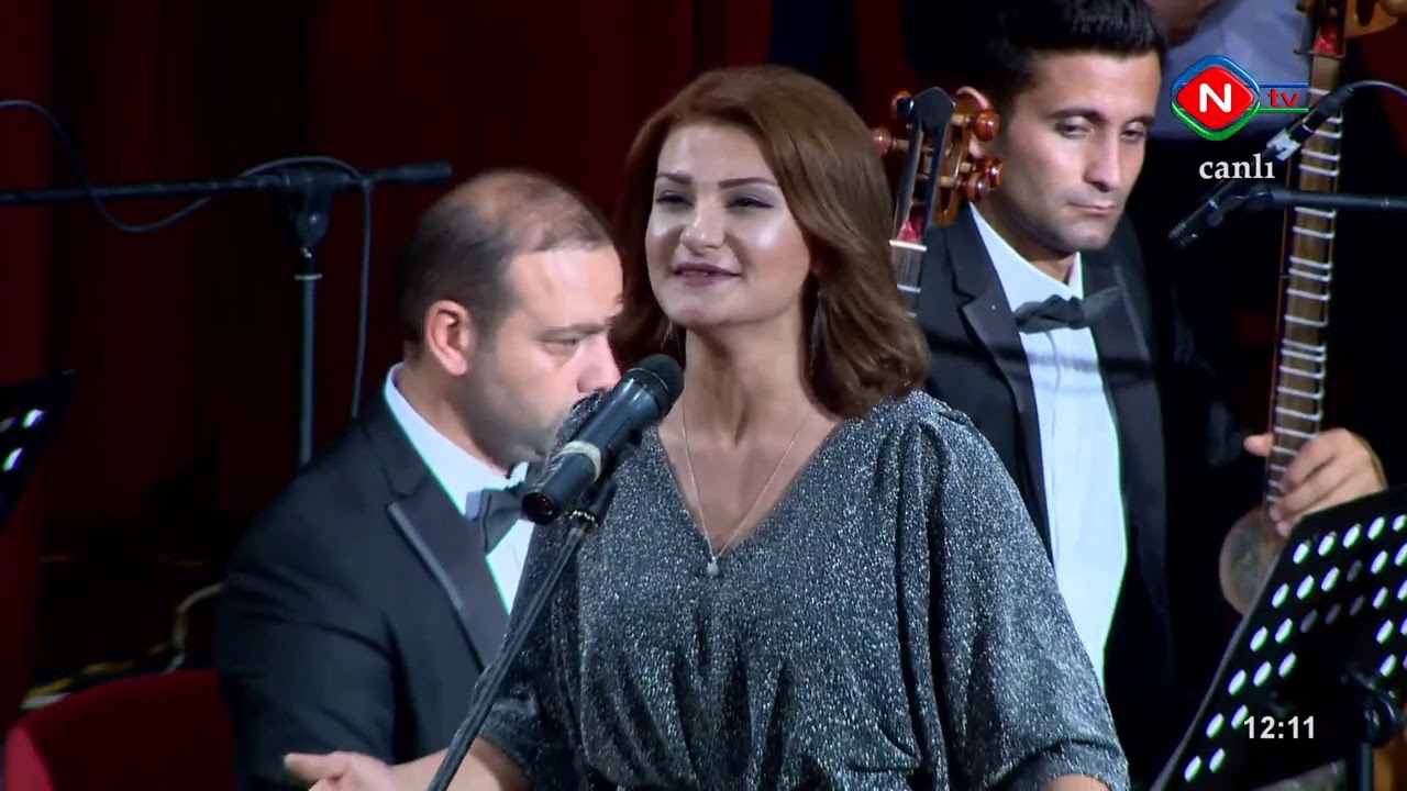 Xalq Çalğı Alətləri Orkestrinin konserti