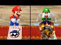Mario Party Series - All Duel Minigames - Mario Vs Luigi Ultimate Rival Battle! 4K (UHD)