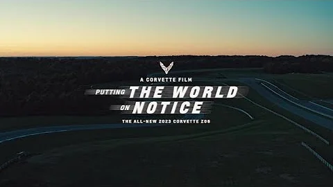All-New 2023 Corvette Z06 Reveal | “Putting the World on Notice" | Chevrolet Canada
