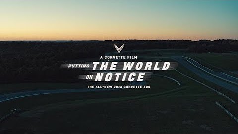 All-New 2023 Corvette Z06 Reveal | “Putting the World on Notice" | Chevrolet Canada