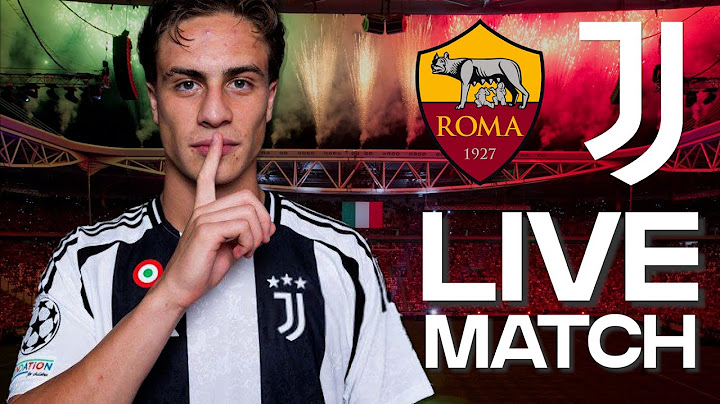 🔴 WATCH NOW: ROMA vs JUVENTUS | LIVE REACTION