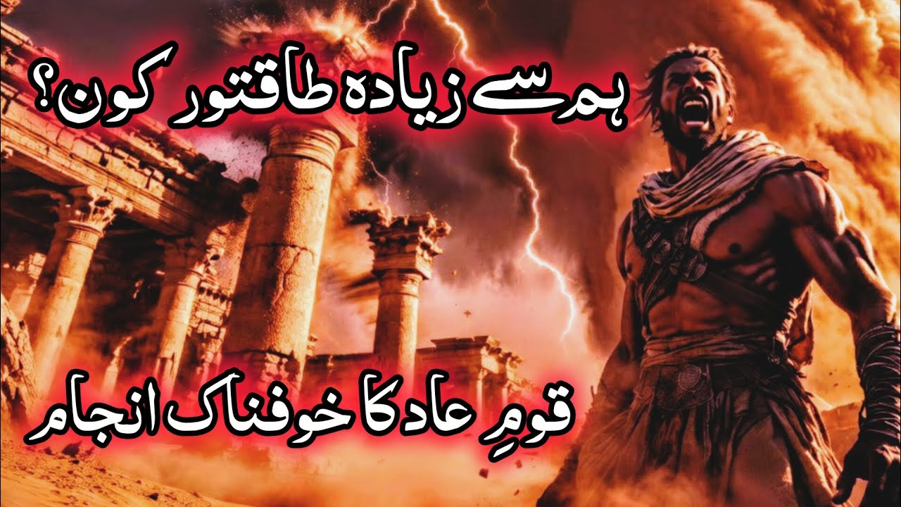 Qom e Aad ki Tabahi || سات دن کا عذاب || Jab Taqat Ne Baghaawat Ki Aur Azaab Nazil Hua 