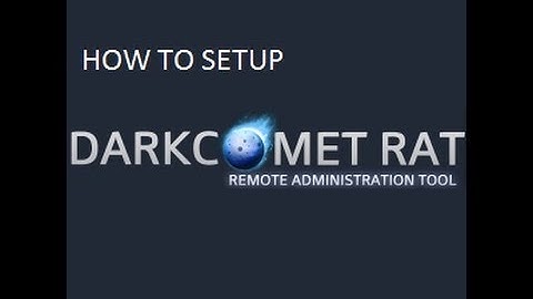 How To Setup and Download  Dark Comet 5.2.1 (Port Fowarding Included)