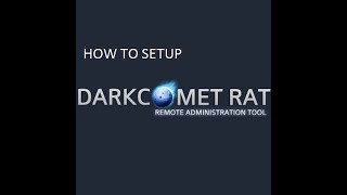 How To Setup and Download  Dark Comet 5.2.1 (Port Fowarding Included)