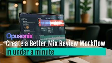 How to Set Up a Mix Review Session in 1 Minute | Opusonix Tutorial