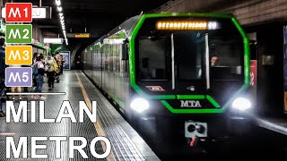 🇮🇹 Milan Metro - All the Lines / Metro di Milano - Tutte le linee (4K) (2020)