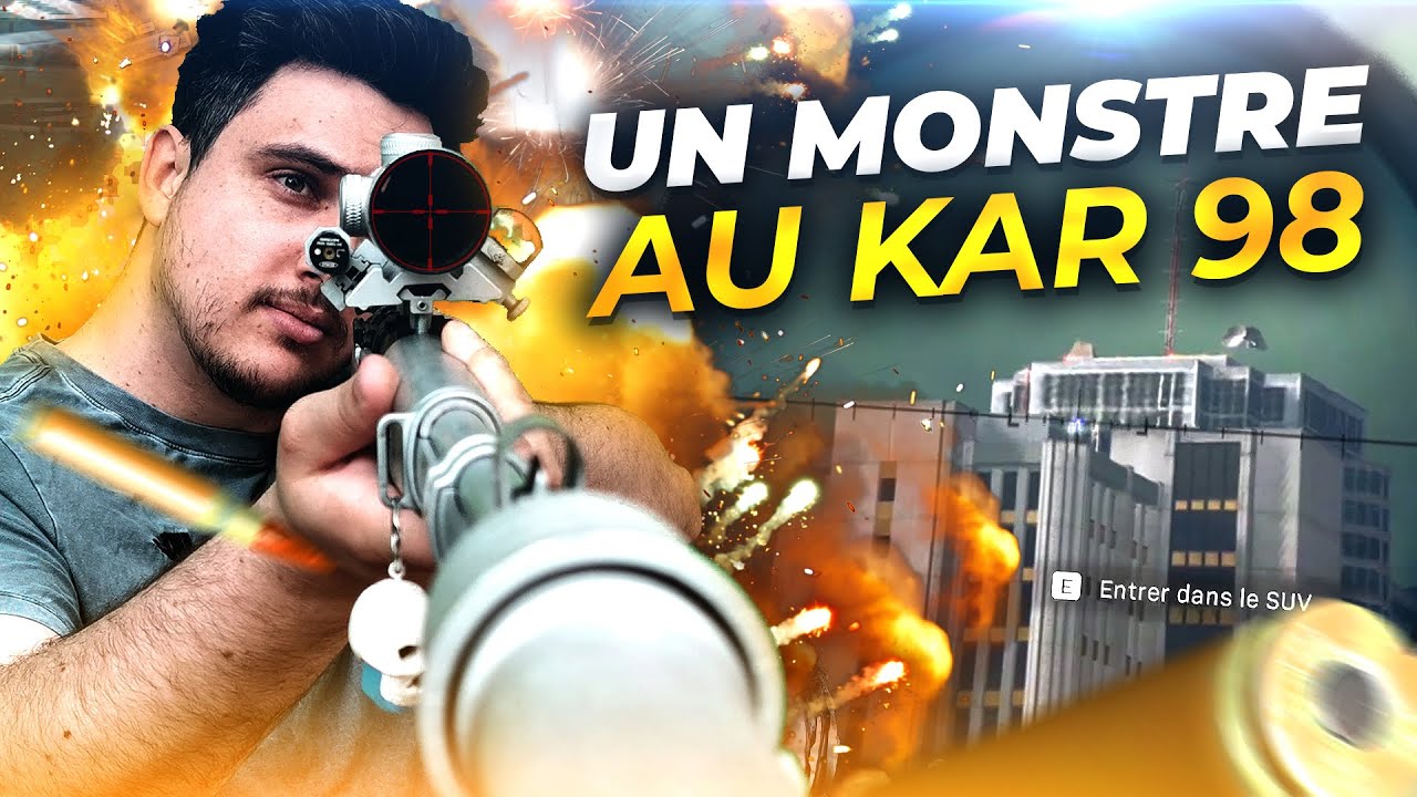 JE SUIS UN MONSTRE SUR WARZONE AVEC LE KAR 98 