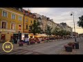 Gorgeous Old Town in Warsaw, Poland, A Binaural Experience in【4K】ASMR