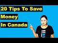 20 Ways To Save Money In Canada 🤑 | Tips & Tricks For New Immigrants | Canada Couple