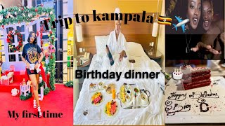 Weekly vlog/ Birthday Trip🎂✈️/ First time in kampala/ partying everyday