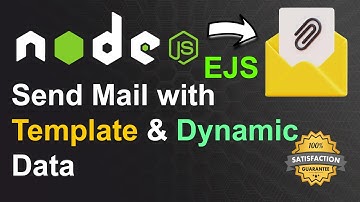 How to Send Email with Template and Dynamic Data in Node JS | Send Email with Template in Node JS