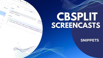 CBSplit.com CMS Tutorial: How to Use Snippets to Manage Your Code