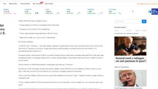 Extracting market sentiment from news articles