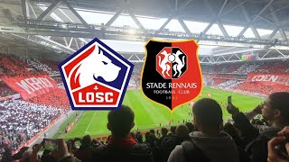 dans les dernière minute ! vlog match Lille - Rennes ligue 1