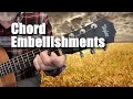 How To Use Chord Embellishments