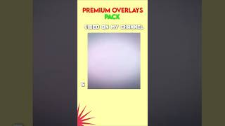 Top 10 premium overlays pack 💥🤯..