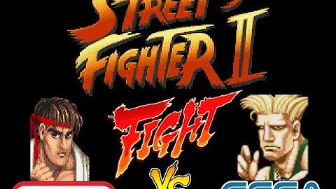 Street Fighter2 | Snes vs Sega Genesis Ending Comparison (Side by Side)