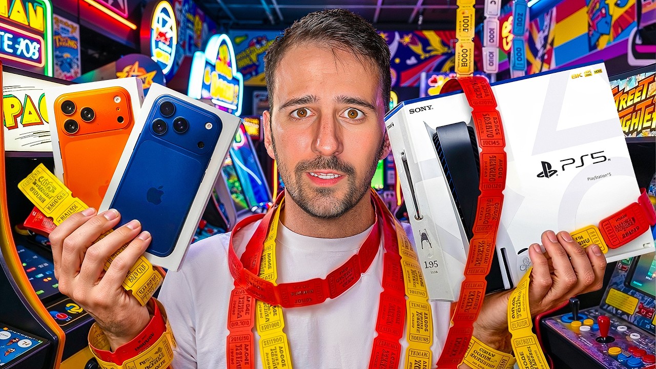 Intenté Ganar estos Premios con Maquinas Arcade