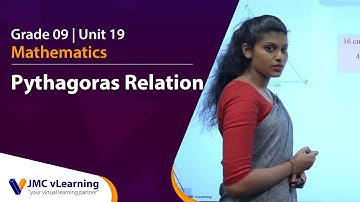 Grade 9 Mathematics Unit 19 - Pythagoras Relation