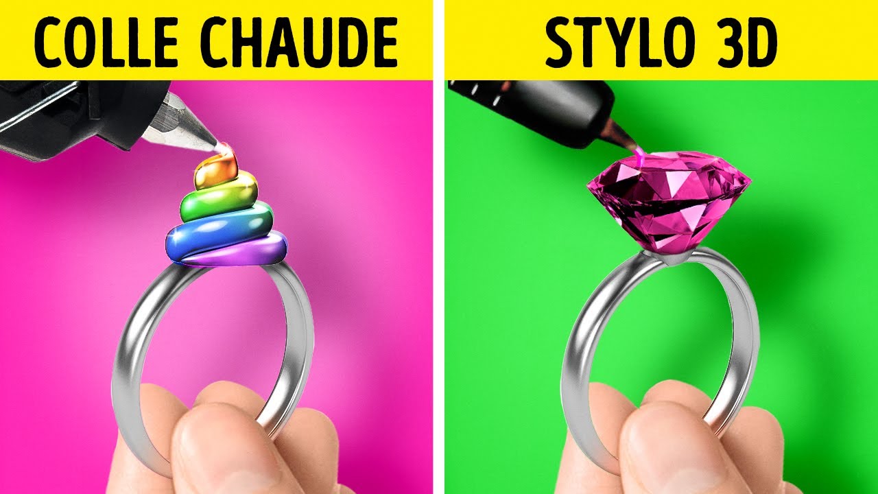 COLLE CHAUDE vs STYLO 3D ! Lequel choisir ? ? Astuces de génie