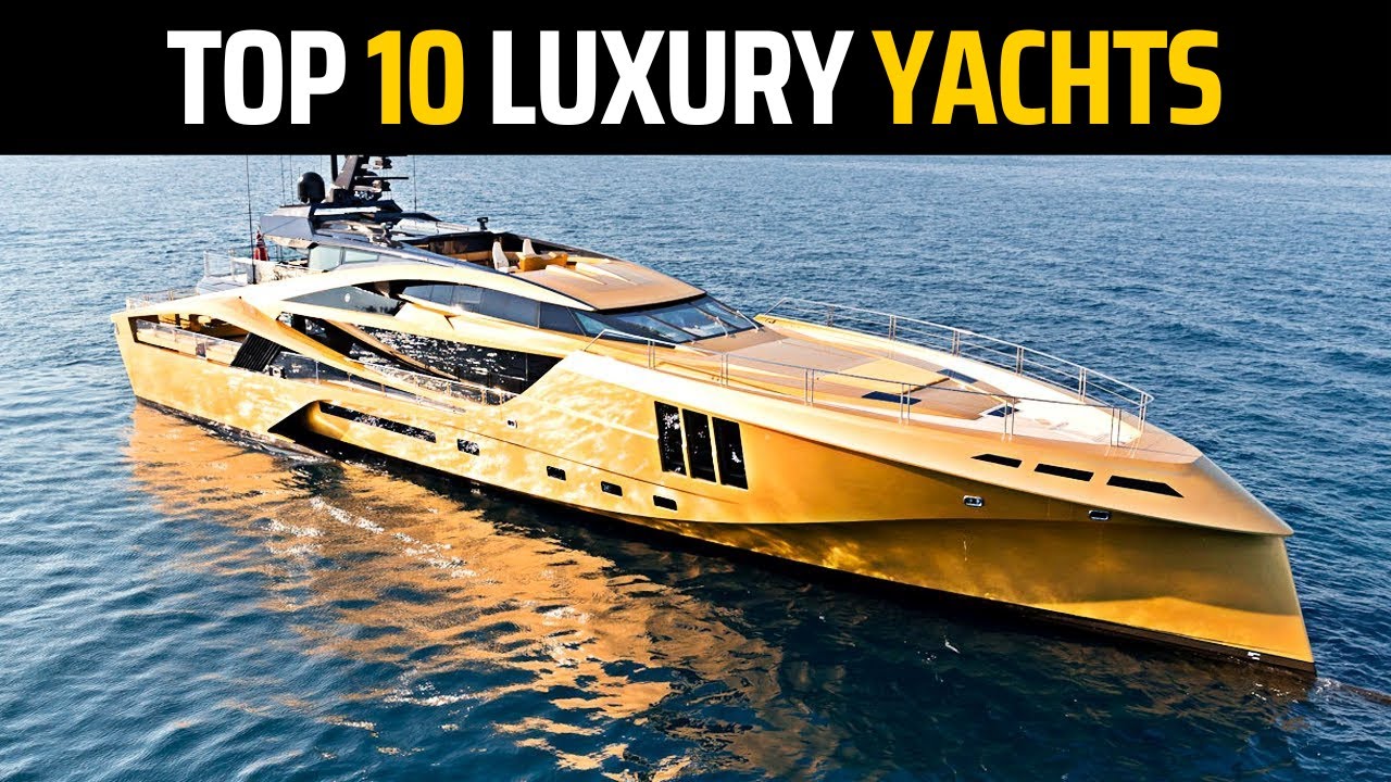 Top 10 Most Expensive Luxury Yachts in the World Popular Yachts in