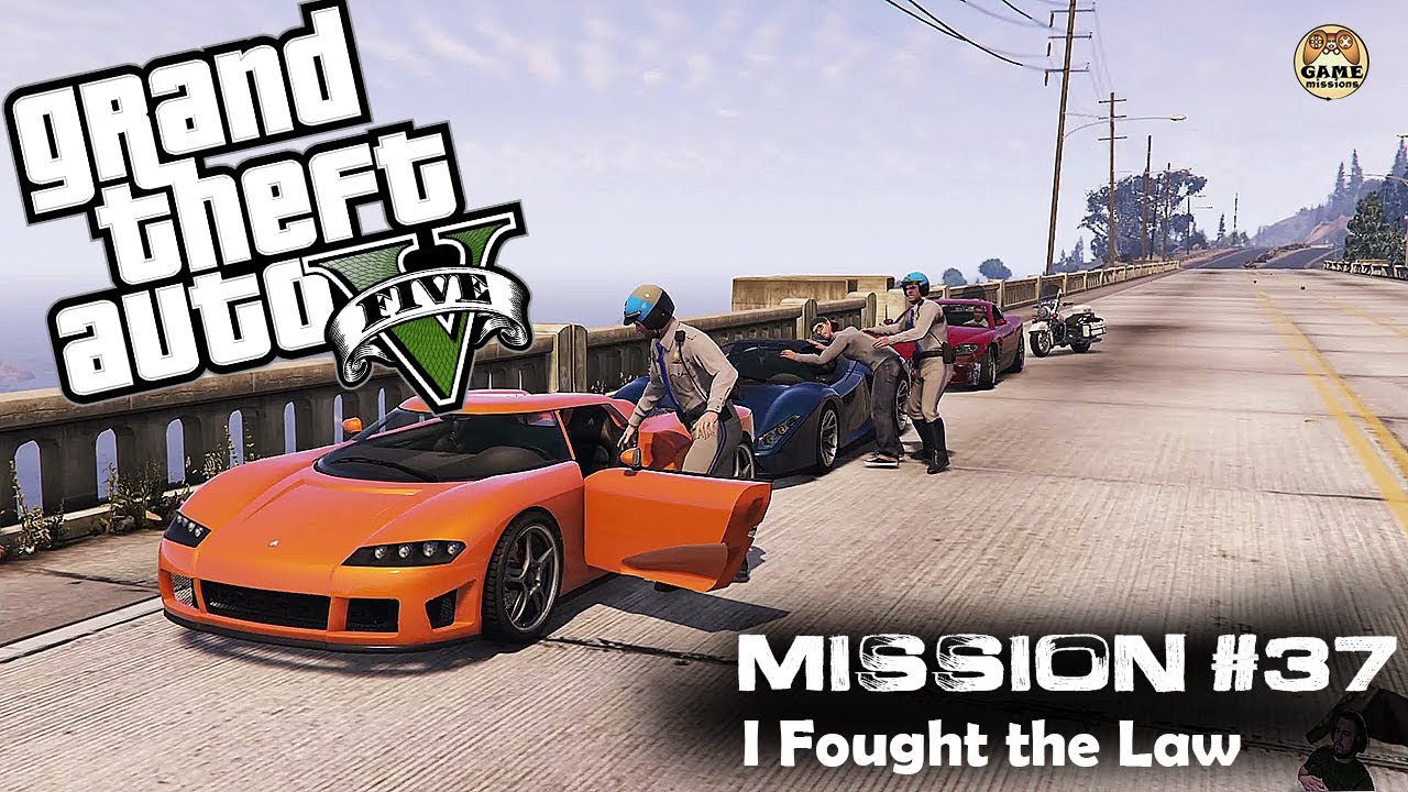 GTA 5 - Mission #37 - I Fought the Law - YouTube
