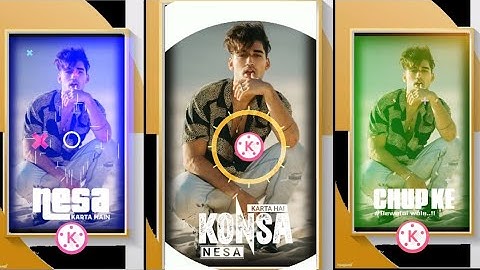 How To Make Trending Whatsapp Status Video In Kinemaster ll ja created ll