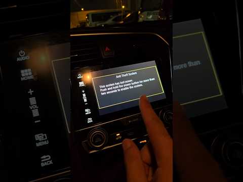 Anti theft system has lost power issue fix | Honda civic 2017-2025 #hondacivic #automobile