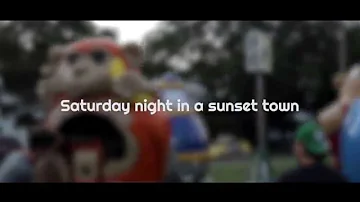 Saturday Night In A Sunset Town Lyric Video - Rick Rose & The Silent Hurricanes