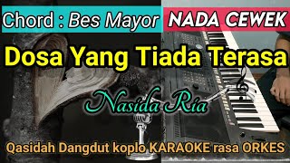 DOSA YANG TIADA TERASA - Nida Ria | Versi Dangdut Koplo KARAOKE rasa ORKES