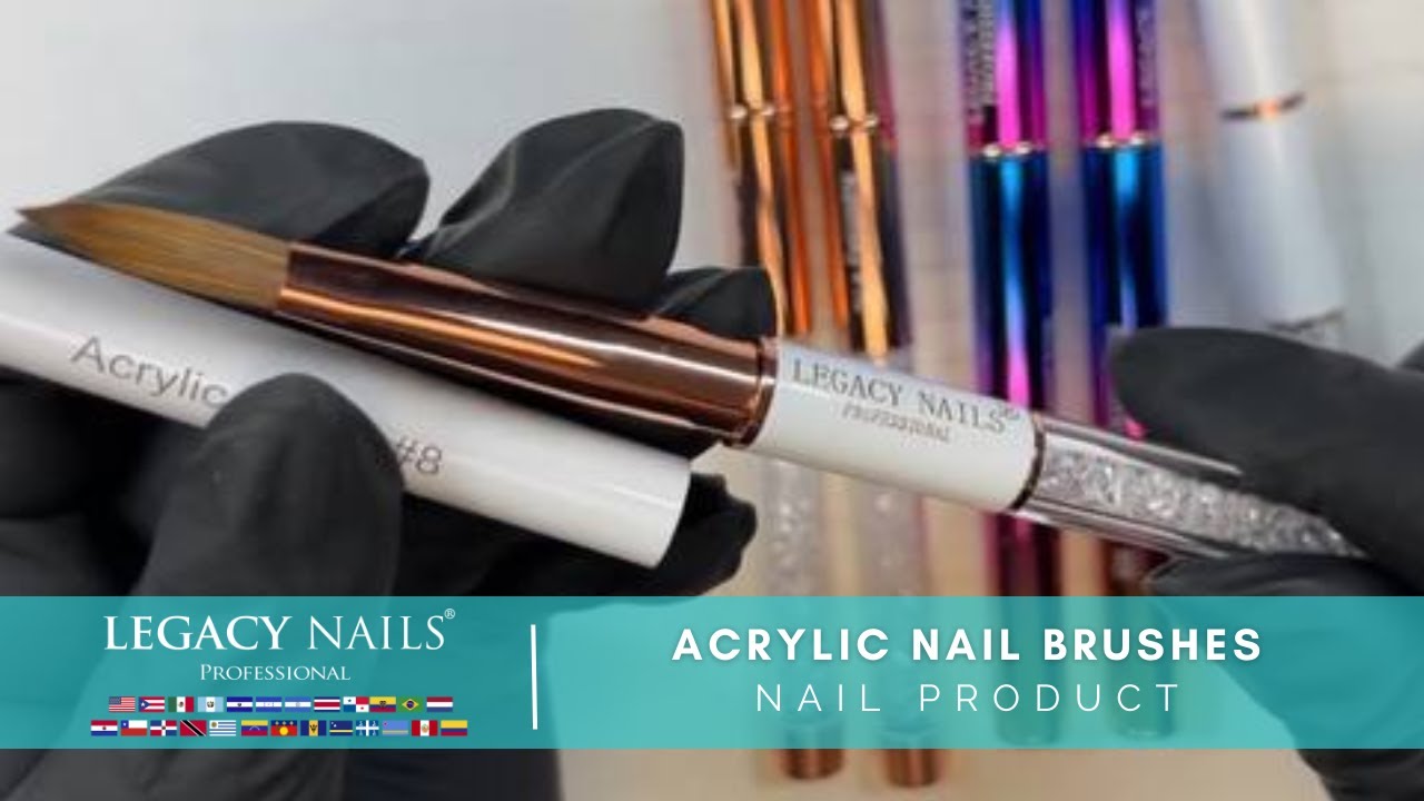 Pincel para Uñas Kolinsky – ACRYLIC BRUSH # 10 - LEGACY NAILS