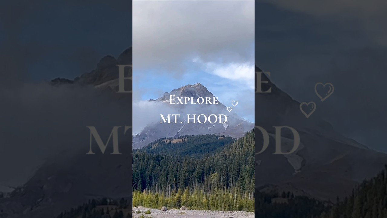 Explore Mt Hood with us 🥾🍃🤍 