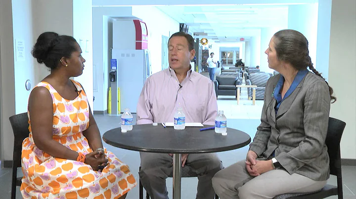 Tara Palacios, Sonia Quinonez, and Alan Abramson i...