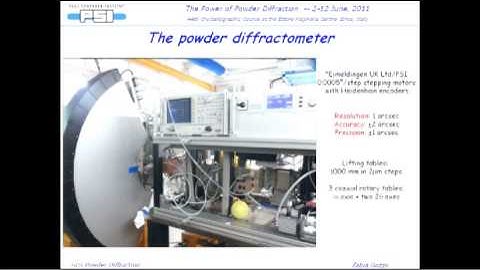 Fabia Gozzo: Synchrotron X-ray Diffraction
