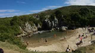 PLAYA GULPIYURI ASTURIAS 2015 RUTA EN MOTO