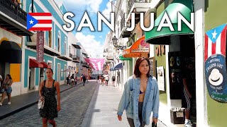 🇵🇷 HISTORIC OLD SAN JUAN Puerto Rico San Juan Walking Tour 4K