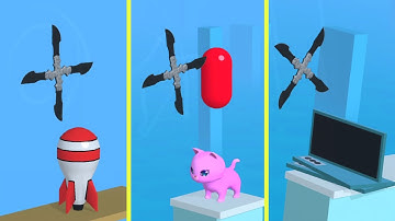 Dont Slice The Cats - Very Satisfying and Relaxing ASMR Slicing Video Game