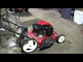 Cobbled together push mower