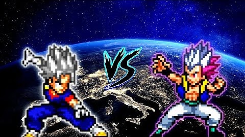 Vegito V3 OP (all form) VS Gotenks Ultra Ego V3 OP in Jump Force Mugen