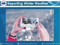 Reporting Winter Weather